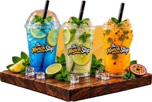 Mocktails at The Munch Stop